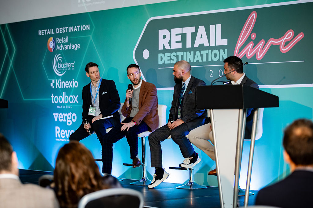 Retail Advantage Technology Panel Discussion at Retail Destination Live 2025 with AI exprience at The Crown Estate