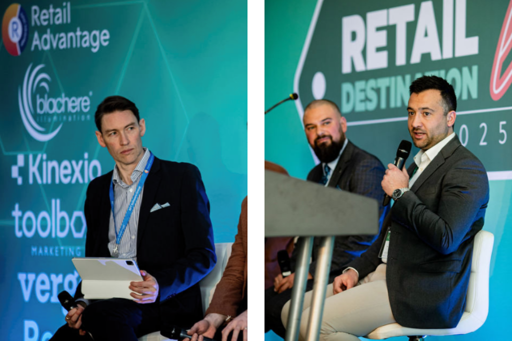 Retail Advantage Technology Panel Discussion at Retail Destination Live 2025 with AI exprience at Landsec